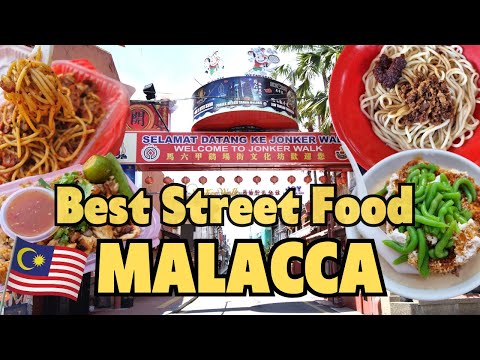 O famoso mercado noturno da Jonker Street - Melaka Street Food