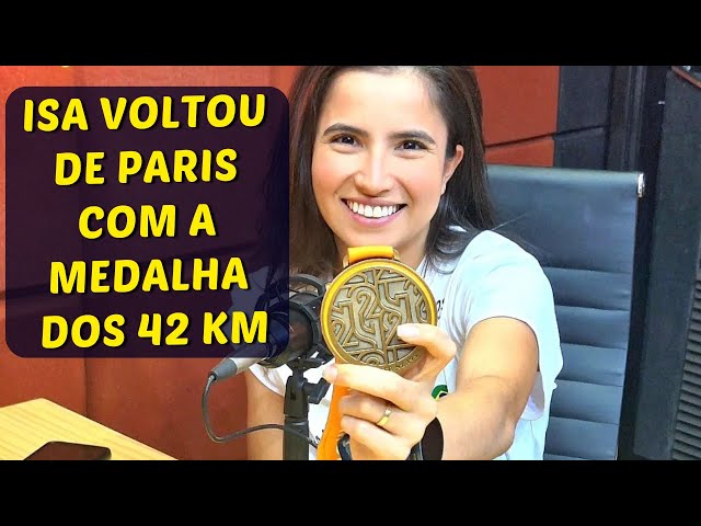 Episódio 3 - Como foi a Maratona Para Todos de Isabela nas Olimpíadas em Paris - Podcast do Correria