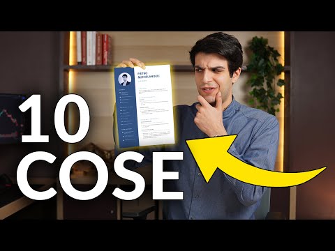 Il Curriculum PERFETTO: 10 Cose da Fare (e da non fare)