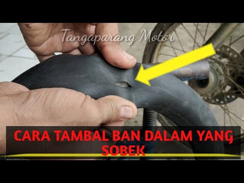 Cara Tambal Ban Dalam Yang Sobek