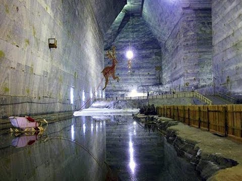 Europe's Largest Salt Mine Experience, Romania, Slanic Prahova