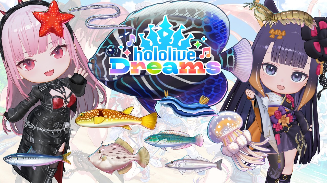 【hololive Dreams】wishin we were fishin #calliolive #holodori