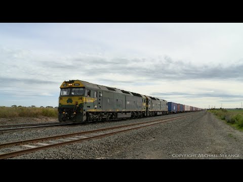 4KM1 Containerized Logs From Bordertown (16/9/2020) - PoathTV Australian Trains & Railways