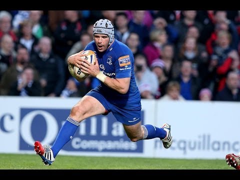 Shane Jennings Try From Brian O'Driscoll Offload - Ulster v Leinster 2nd May 2014