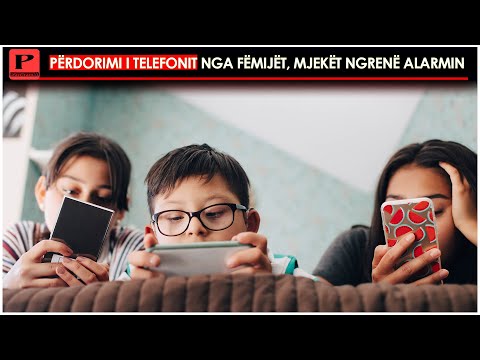 Përdorimi i telefonit nga fëmijët, mjekët ngrenë alarmin: efekte negative të trurit