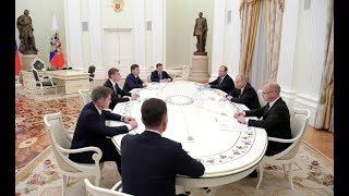 Встреча Президента РФ с избранными главами регионов