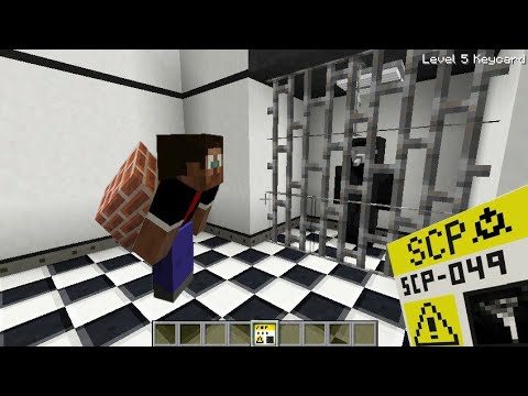 COSTRUAMO LA CELLA DI SCP 049 (con webcam) - Minecraft SCP ITA