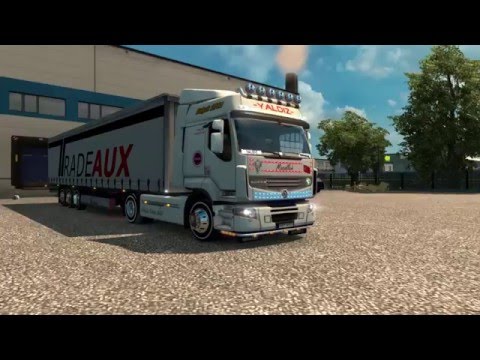 ETS 2 Renault Premium 460 ''Dalgalı 2012'' Kassel-Bremen Seferi