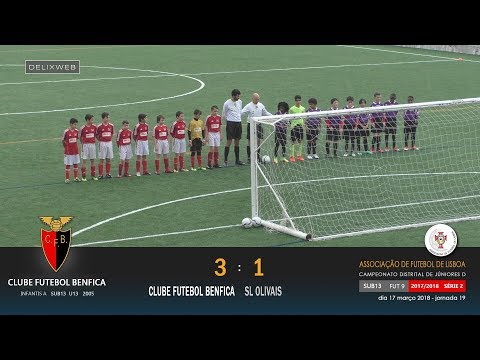 Clube Futebol Benfica (3-1) SL Olivais [FUT9 S13]