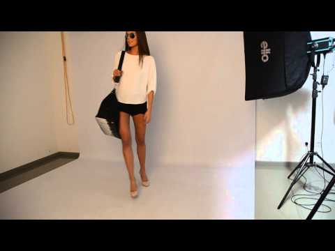 Daili photoshoot samples for 2015 SS, with Patricia Belousova and Laura Dailideniene