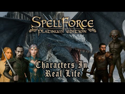 Spellforce - The Breath of Winter Characters Realistic AI Generation