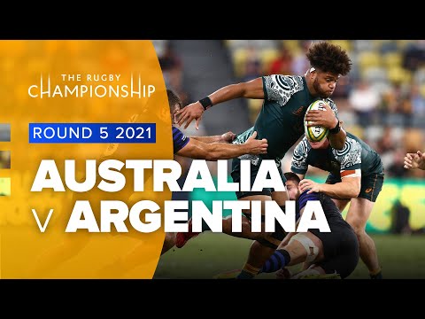 The Rugby Championship 2021 | Australia v Argentina - Rd 5 Highlights