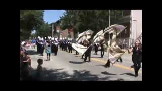 preview picture of video 'Phoenixville Marching Band 2012 Dogwood Parade'