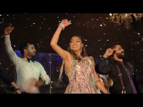 DJ SUE Live at a Wedding in New Delhi with Live Percussions and water drums.