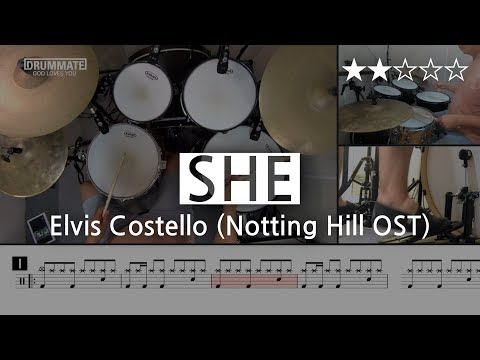 [Lv.04] She - Elvis Costello (Notting Hill OST)  (★★☆☆☆)