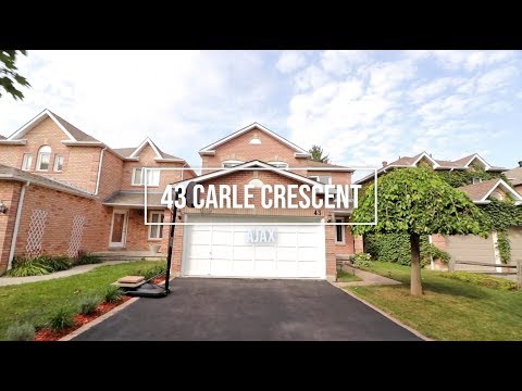 43 Carle Crescent, Ajax ON