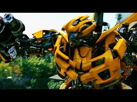 Bumblebee vs Mini-Cons - Transformers: Revenge of the Fallen (2009) Movie Clip HD