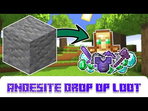 Minecraft Andesite Glitch Gives Insane OP Item