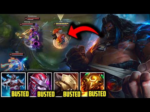 UDYR TOP LITERALLY BREAKS THE GAME!? (170,000k Dmg Mitigated🔥, Enemies Dealt 153,000)