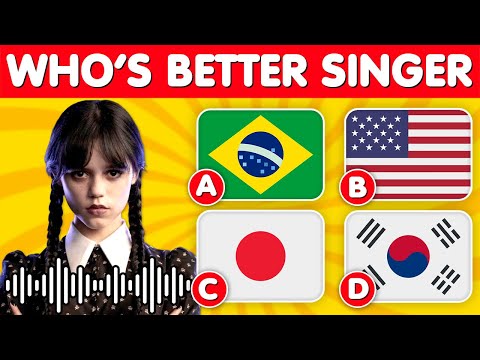 Who is Better Singer? | Wednesday Dance Song - Lady Gaga Bloody Mary Covers On 16 Languages