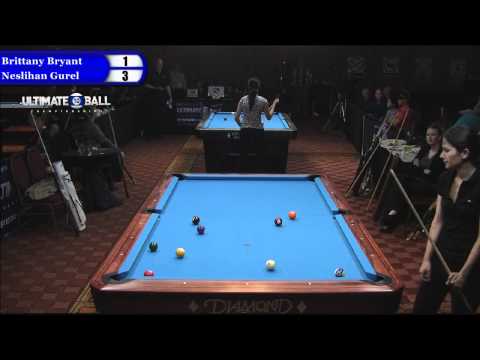 Brittany Bryant vs Neslihan Gurel at the Ultimate 10-Ball Championships