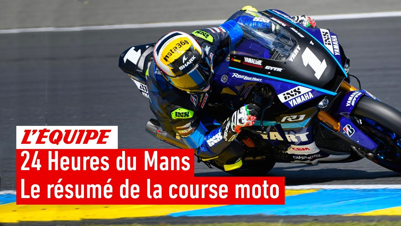 24 Heures du Mans 2024 - Le film de la course moto