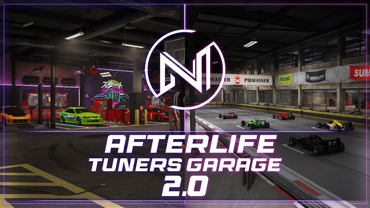 GTA 5 | Afterlife Tuners Garage V2 | MLO [UPDATE]