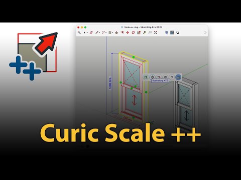 Curic Scale++| New SketchUp Extension