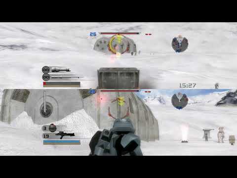 Star Wars Battlefront II (2005) campaign Pt11 (W/Splitscreen)