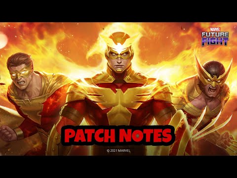 REACTING TO THE MARVEL FUTURE FIGHT V750 PATCH NOTES