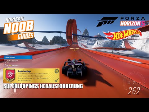 Forza Horizon 5 Hot Wheels DLC Superloopings Herausforderung - Guide/Lösung
