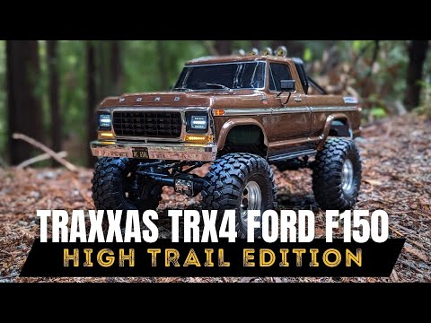 Traxxas TRX4 Ford F150 Ranger High Trail RC Truck: Full Review & Run