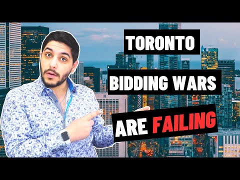 Toronto Homes Are FAILING To Sell AT BIDDING - Toronto Real Estate Market Update 2023!