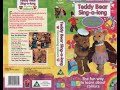 Teddy Bear Sing Along Discovering Colours 1995 UK VHS