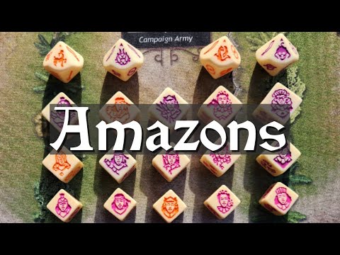 Dragon Dice Amazons Basic Strategy!