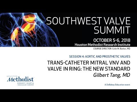 Trans-catheter Mitral VNV and Valve in Ring: The New Standard (Gilbert Tang, MD)