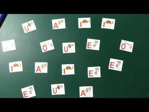 Lektion 1- Wir lernen die 5 Vokale