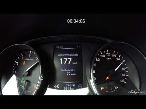 Nissan Pulsar 1.2 Dig-T (115hp): Acceleration 0 - 180 kph / 0 - 112 mph - Autophorie