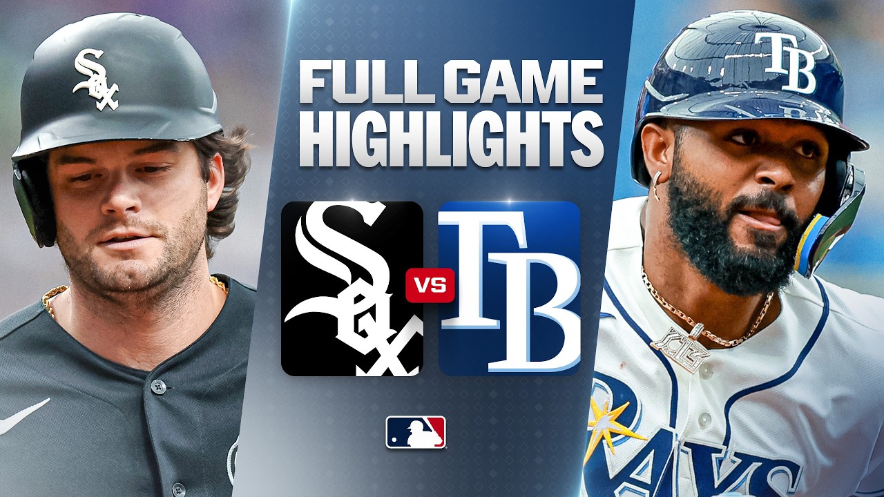 WHITE SOX vs. RAYS: Official Full Game Highlights (August 2) | 2026 MLB Season