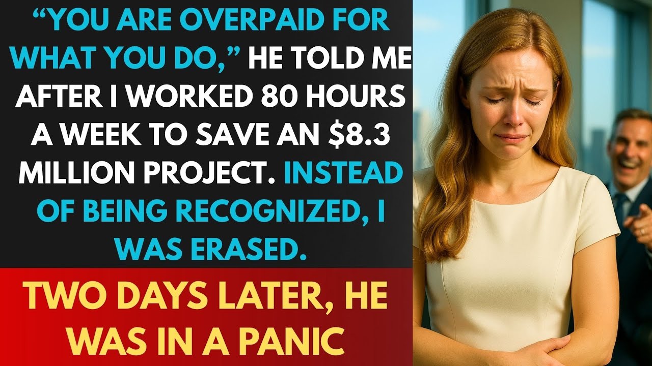 I Was Denied a Raise After Working 80 Hours Straight to Save a Big Project—Then the CEO Panicked