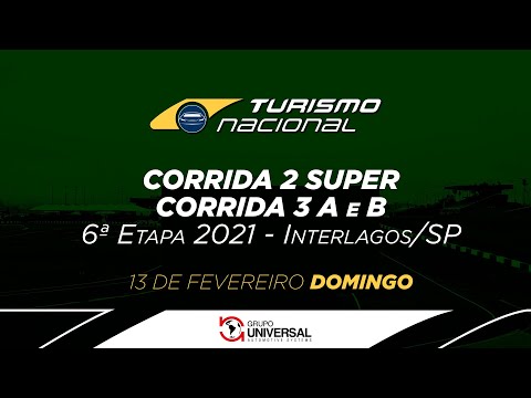 [CORRIDA 2 SUPER / CORRIDA 3 A e B] 6ª ETAPA TURISMO NACIONAL BR 2021 - Interlagos/SP