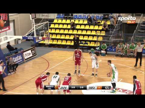 SportoTV.lt: LKL „Juventus" - „Dzūkija" 2014-04-15