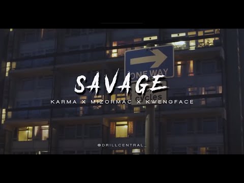 Karma x MizOrMac x Kwengface - Savage 2.0 #Zone2 #HarlemSpartans [Music Video]