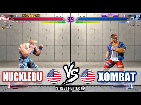SF6 ➤ NuckleDu (Guile) VS Xombat (Luke)【Street Fighter 6】