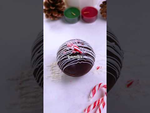 Enchanting HOT COCOA bombs for the holiday season!