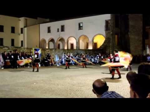 Sbandieratori Quartiere Castello (PRIMA ESIBIZIONE) 13/08/2013