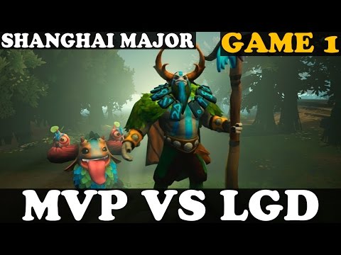 Dota 2 - MVP Phoenix VS LGD GAME 1 UPPER BRACKET - THE SHANGHAI MAJOR