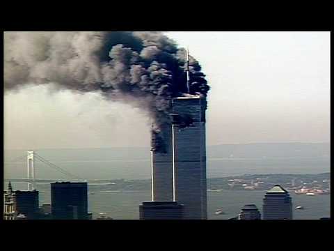 WTC 9/11 Footage by WABC-TV "NewsCopter 7" (Enhanced Video/Audio & Doubled FPS)