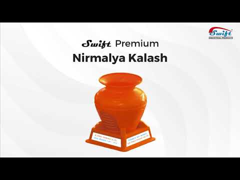 LLDPE Nirmalya Kalash With Plastic Stand