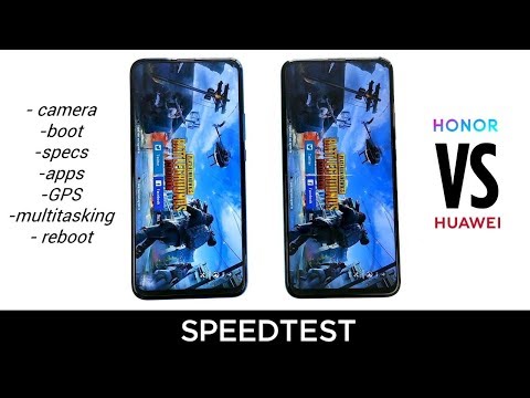 Honor 9X vs Huawei P Smart Z - Real Life Speed Test! [Same Phone | Different Speed!]